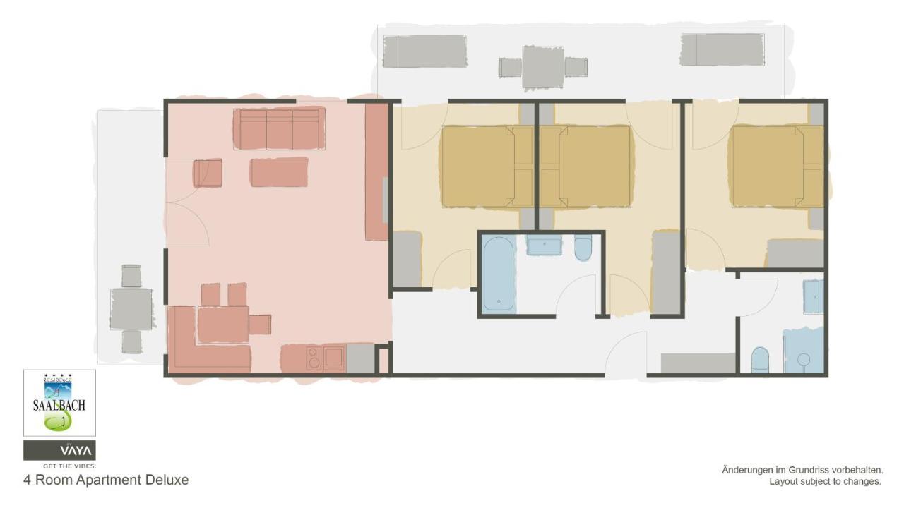 Residence Saalbach By Vaya Inklusive Joker Card Zewnętrze zdjęcie